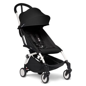 PASSEGGINO YOYO³ TELAIO BIANCO 6+ BLACK