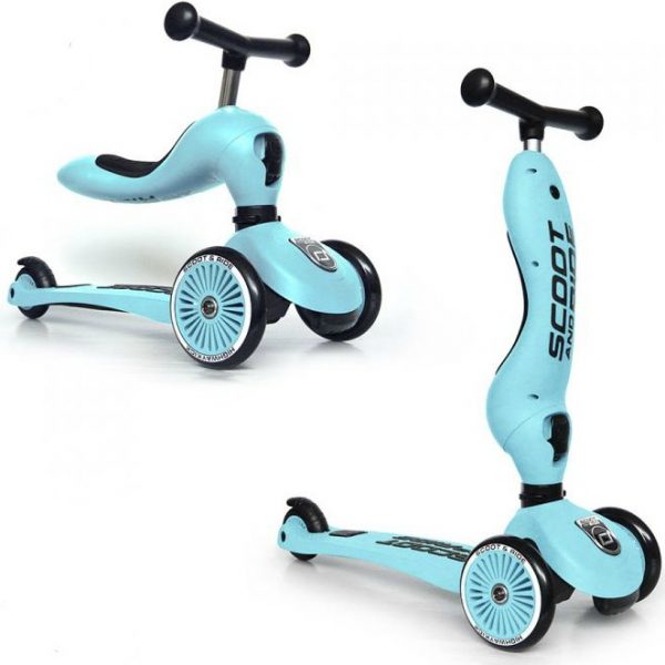 SCOOT&RIDE 2IN1 BLUEBERRY