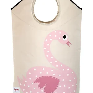 DIRA PORTABIANCHERIA CIGNO ROSA