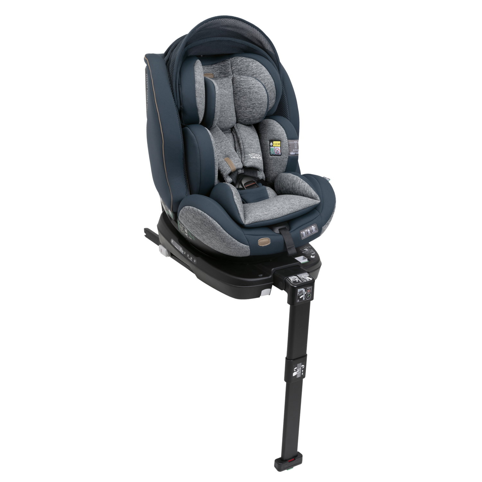 GRPI SEAT 3 FIX CHICCO GRAPHITE MELANGE