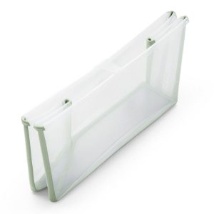 STOKKE STAND+STOKKE FLEXI BATH BUNDLE TRASP./VERDE+RIDUTTORE SOFT AZIAMOR ELEFANTE