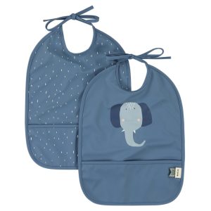 SET BAVETTE TRIXIE ELEFANTE CON LACCIO