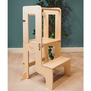 TORRE MONTESSORI FAMILY NATION 3IN1 NATURALE