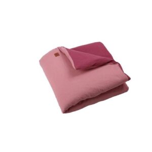 PIUMONE IN MUSSOLA DOUBLE FACE ROSA FRAGOLA 70X140 ALEMY