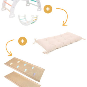 ARCO MONTESSORI FAMILY NATION+SCIVOLO+CUSCINO