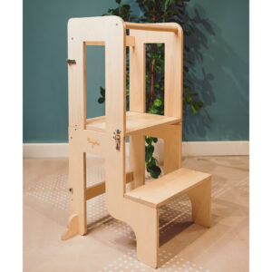 TORRE MONTESSORI 2IN1 FAMILY NATION NATURALE